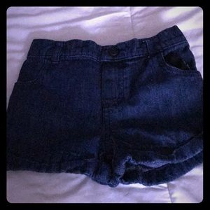 Girls jean shorts